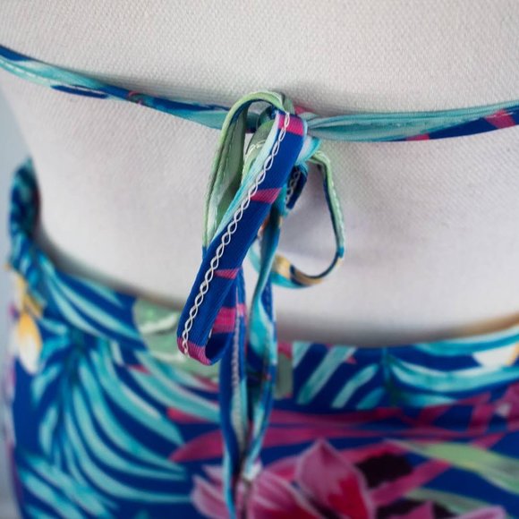 NWOT Tropical 3-Piece Bikini w/Cover-up Kimono- L - Picture 8 of 12